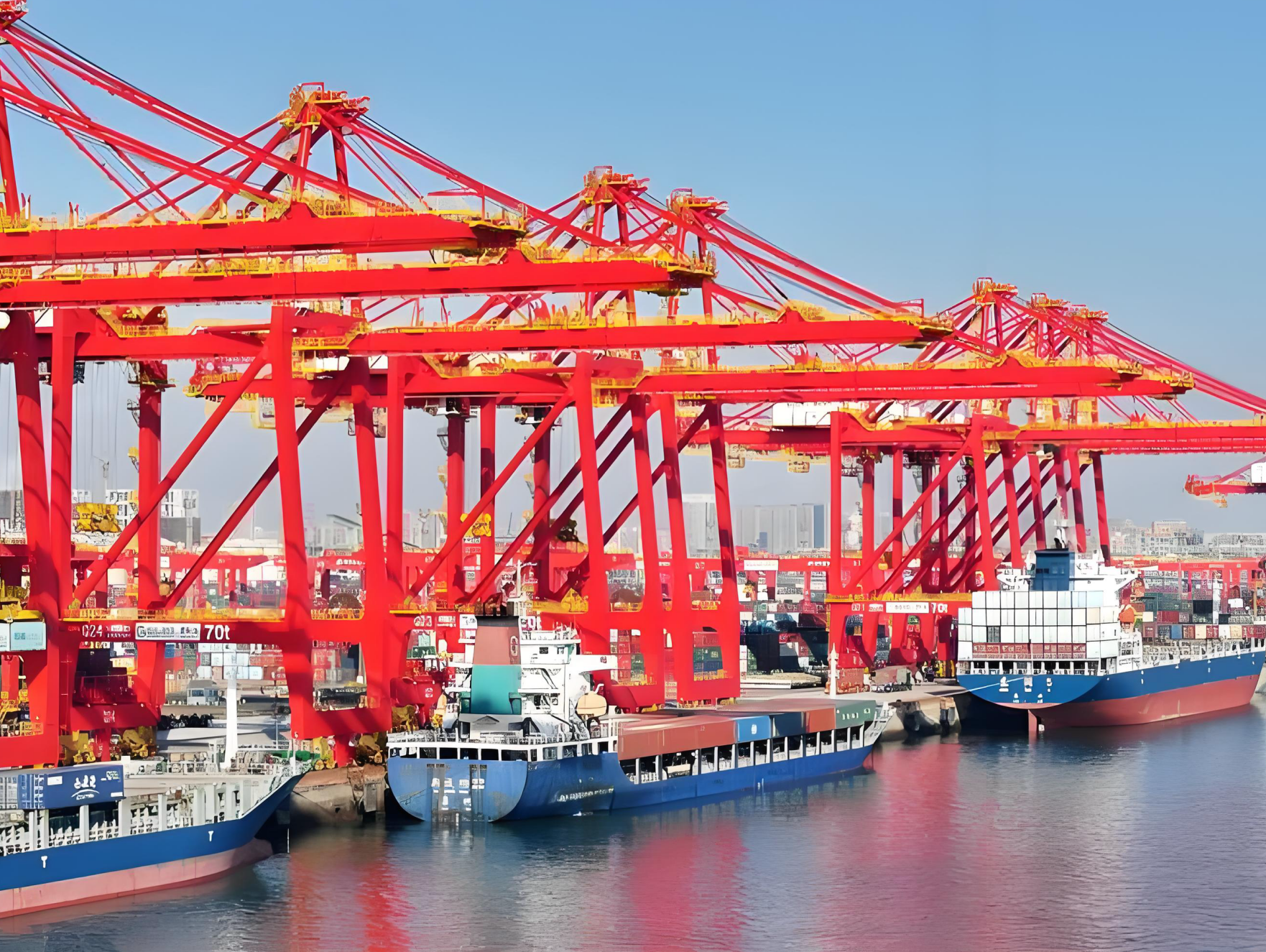 福建省宁德港口门机无线传输成功案例