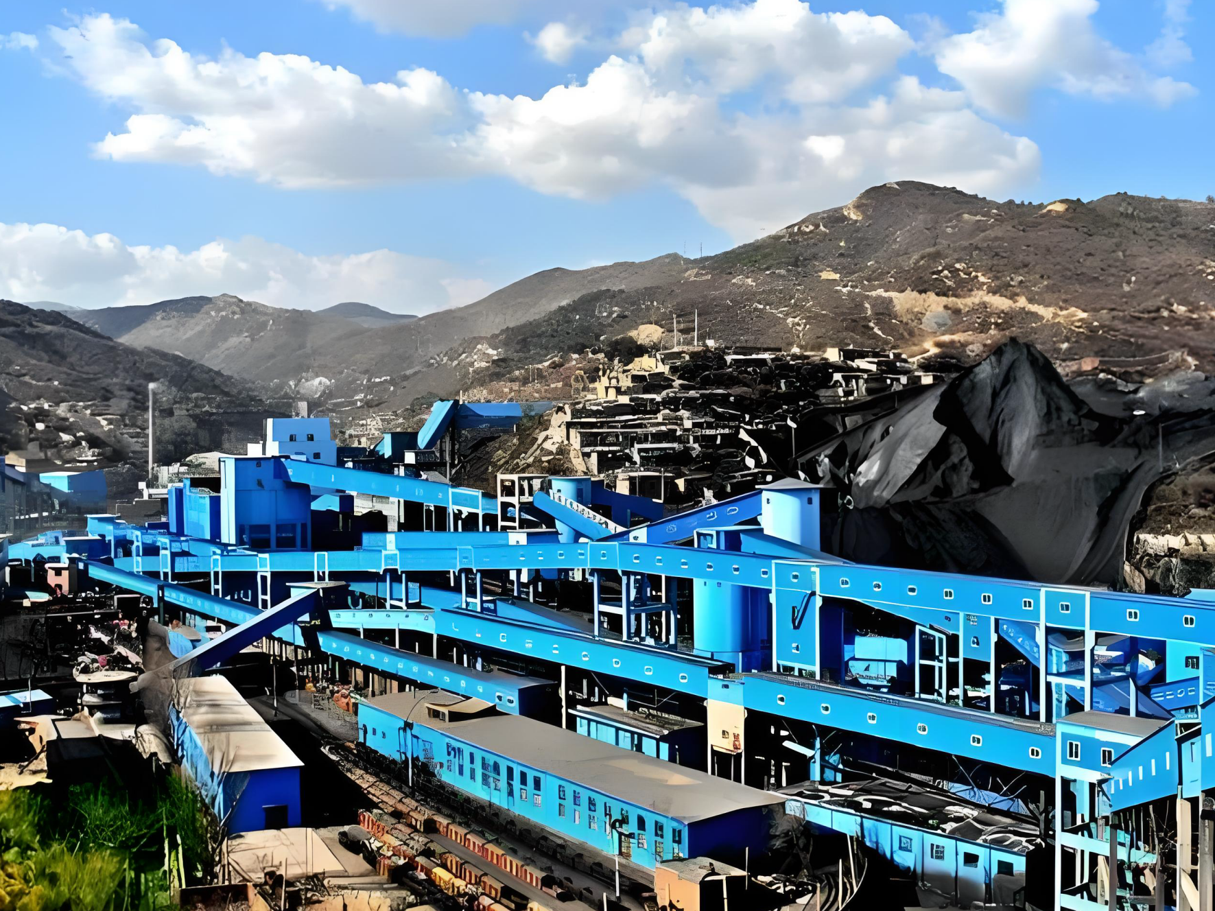 山西离柳集团无线监控传输案例