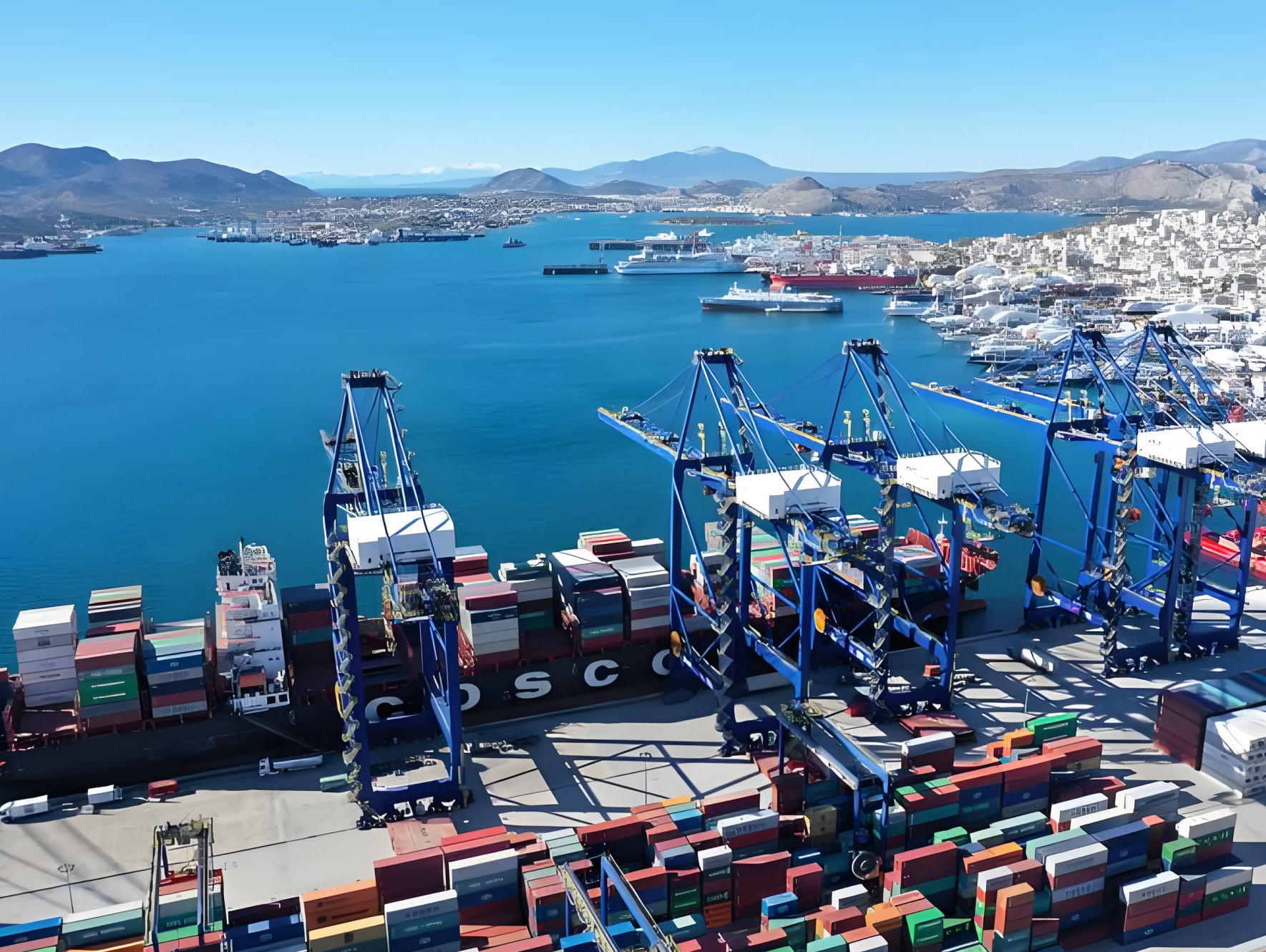 赞比亚-某港口门机无线监控传输项目案例