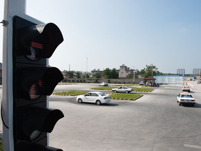 淮南平安驾校科目二无线监控传输案例