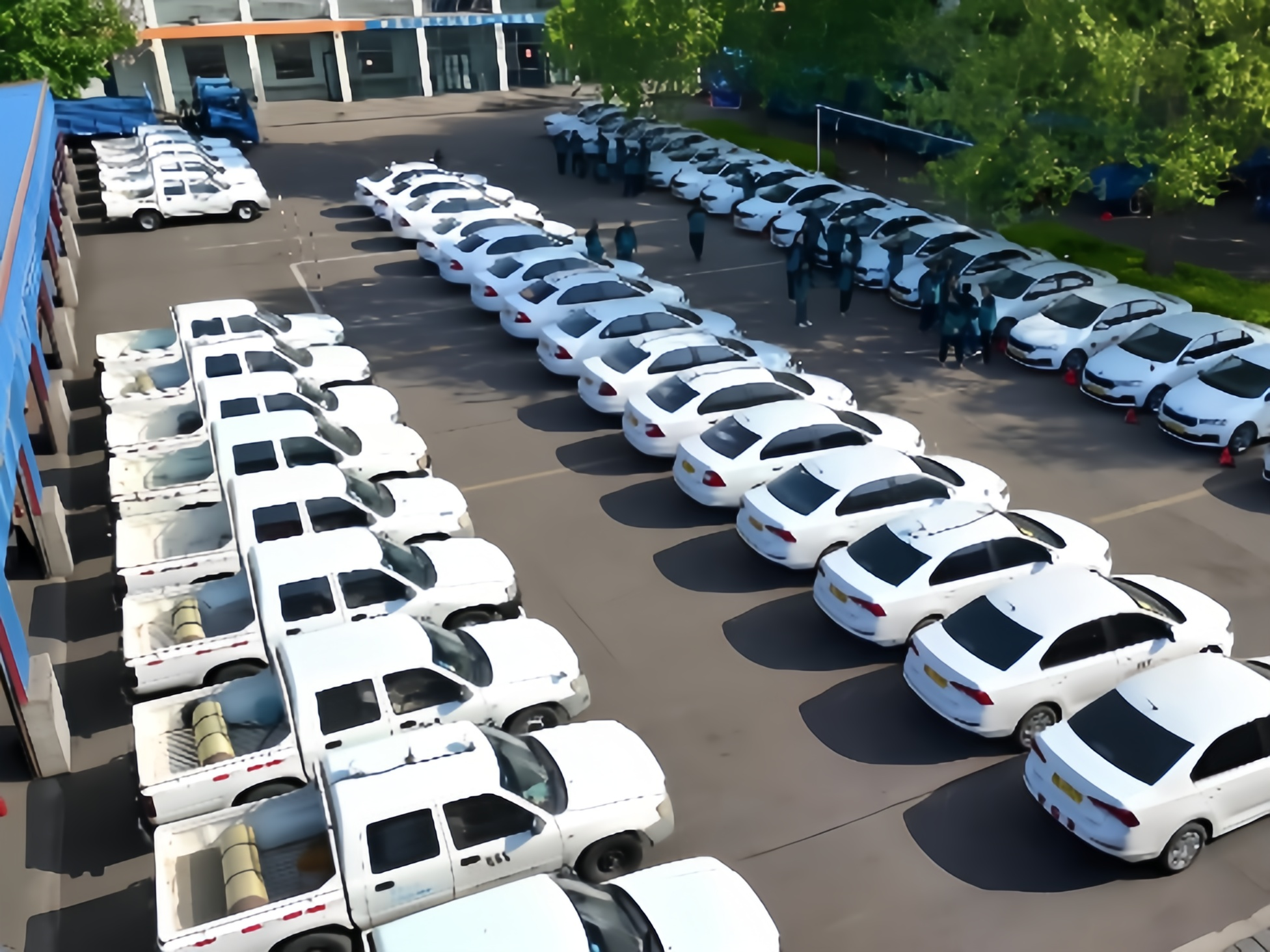 山西平遥驾校科目二无线监控传输案例