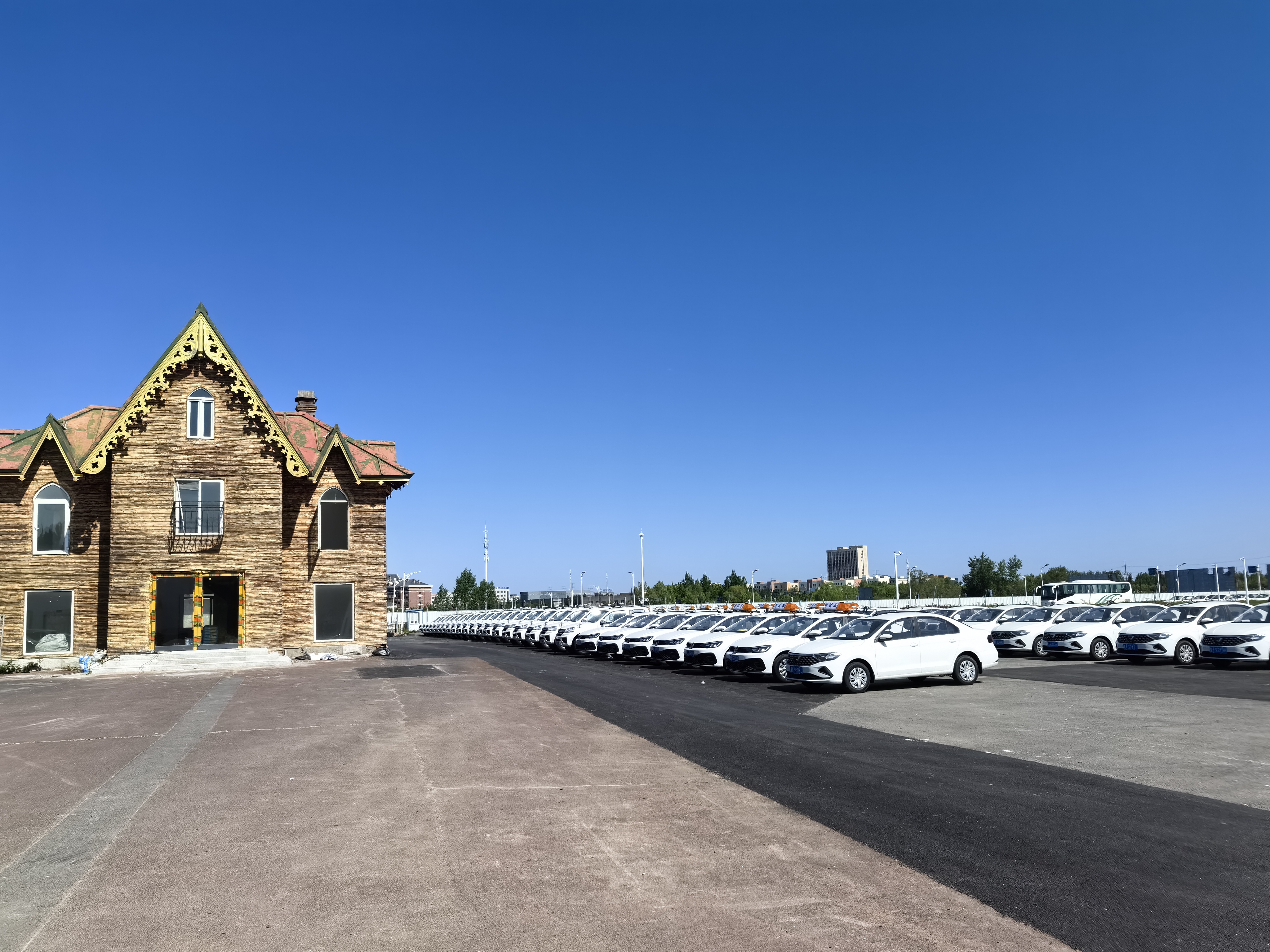 黑龙江安宁九州驾校科目二无线监控成功案例