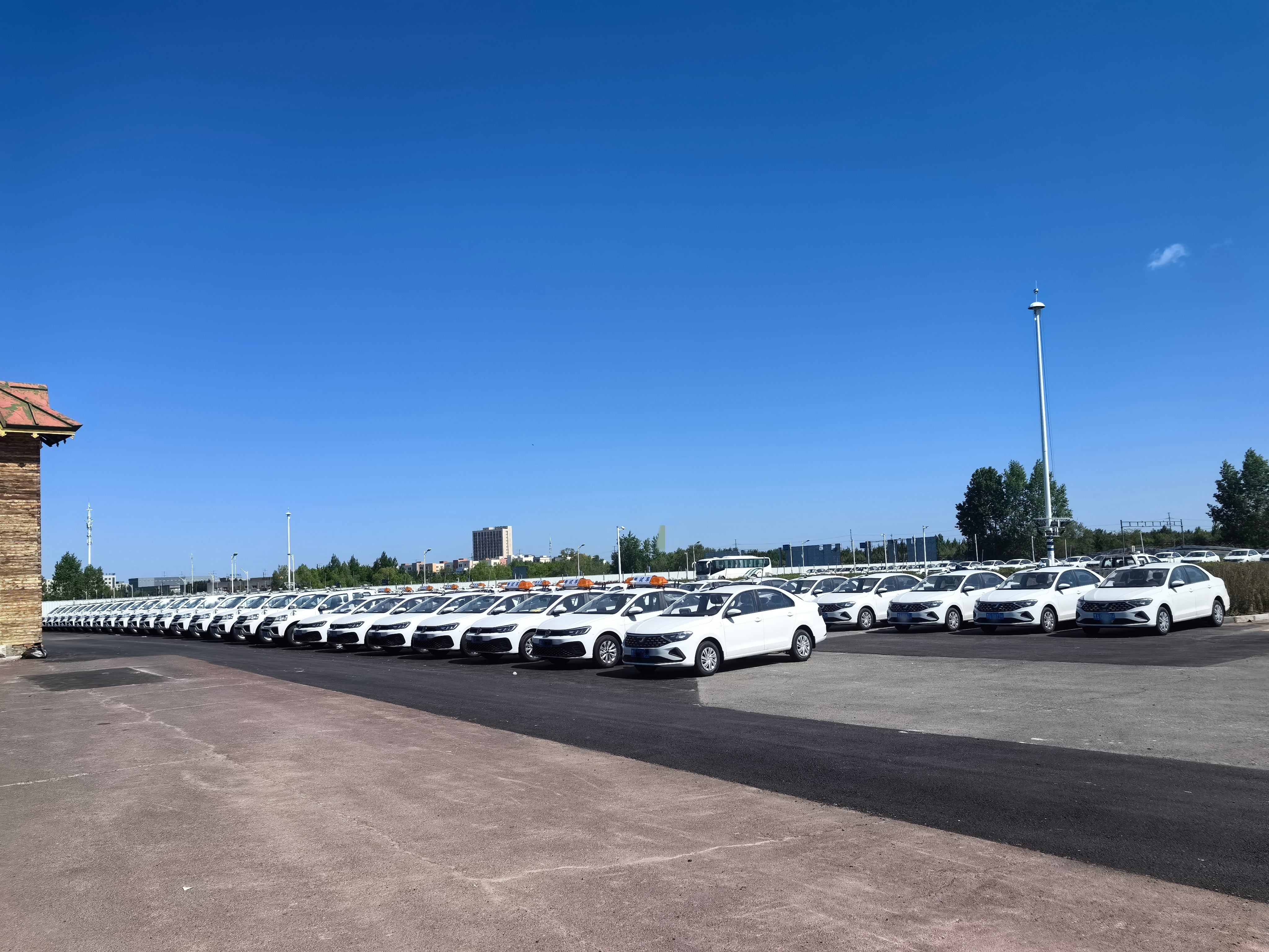 黑龙江绥化青冈驾校科目三无线视频传输案例