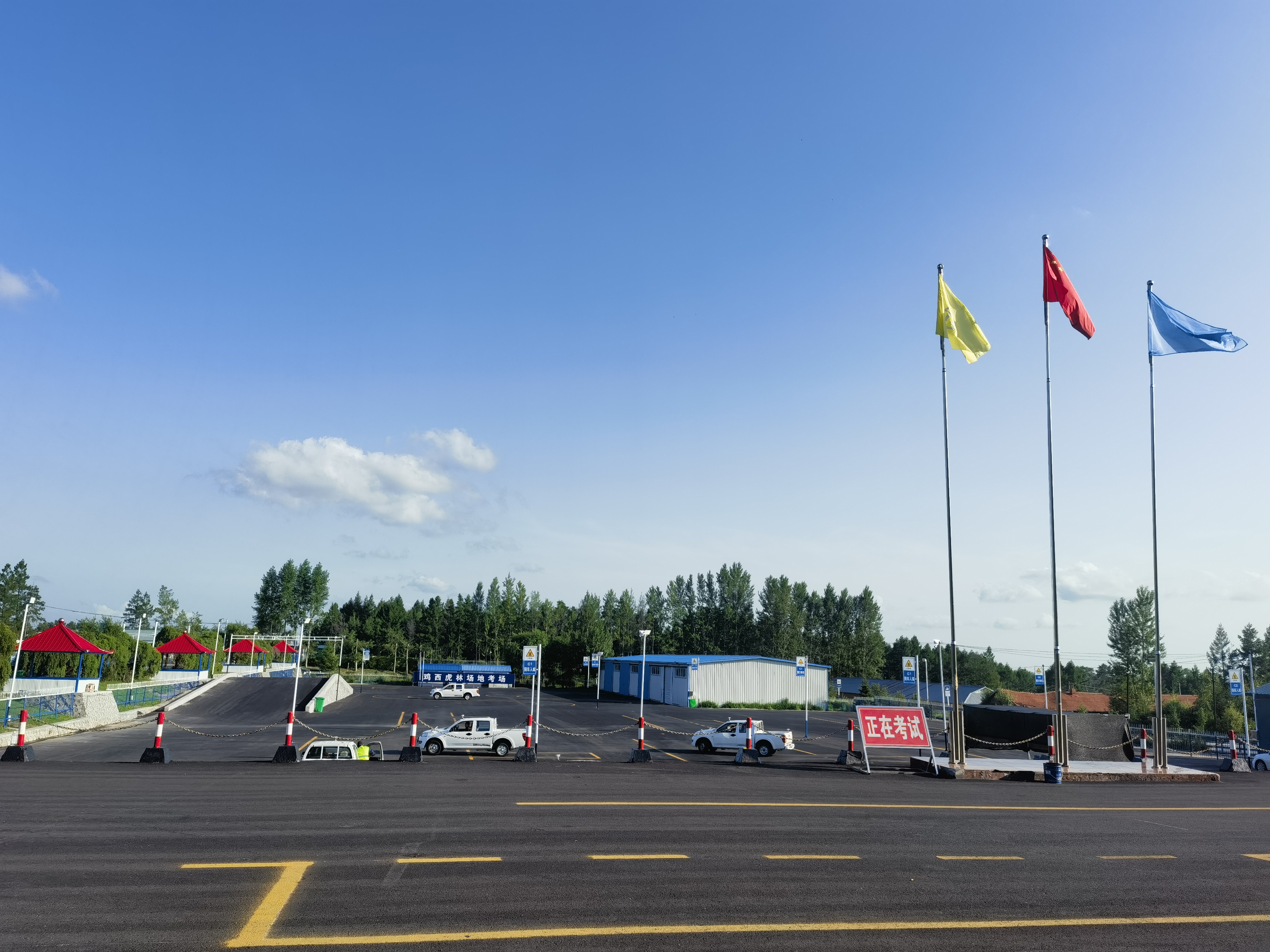 黑龙江鸡西虎林驾校科目二项目移动漫游传输案例