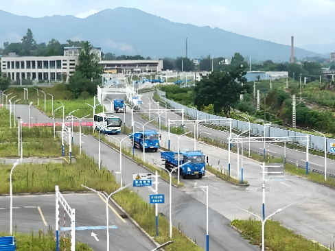 山东临沂驾校大车科目二项目移动漫游传输案例